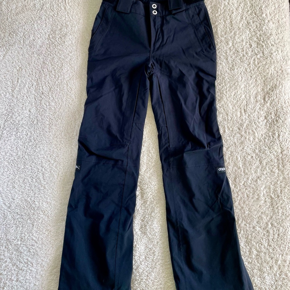 DOPE Women Black Breathable Ski Pants Outershell Waterproof Naturally Insulated - Picture 2 of 15